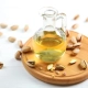 bottle of pistachio kernel oil