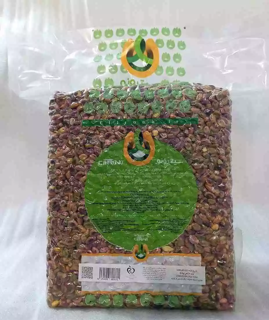 Vacuum-Sealed Bag of pistachio